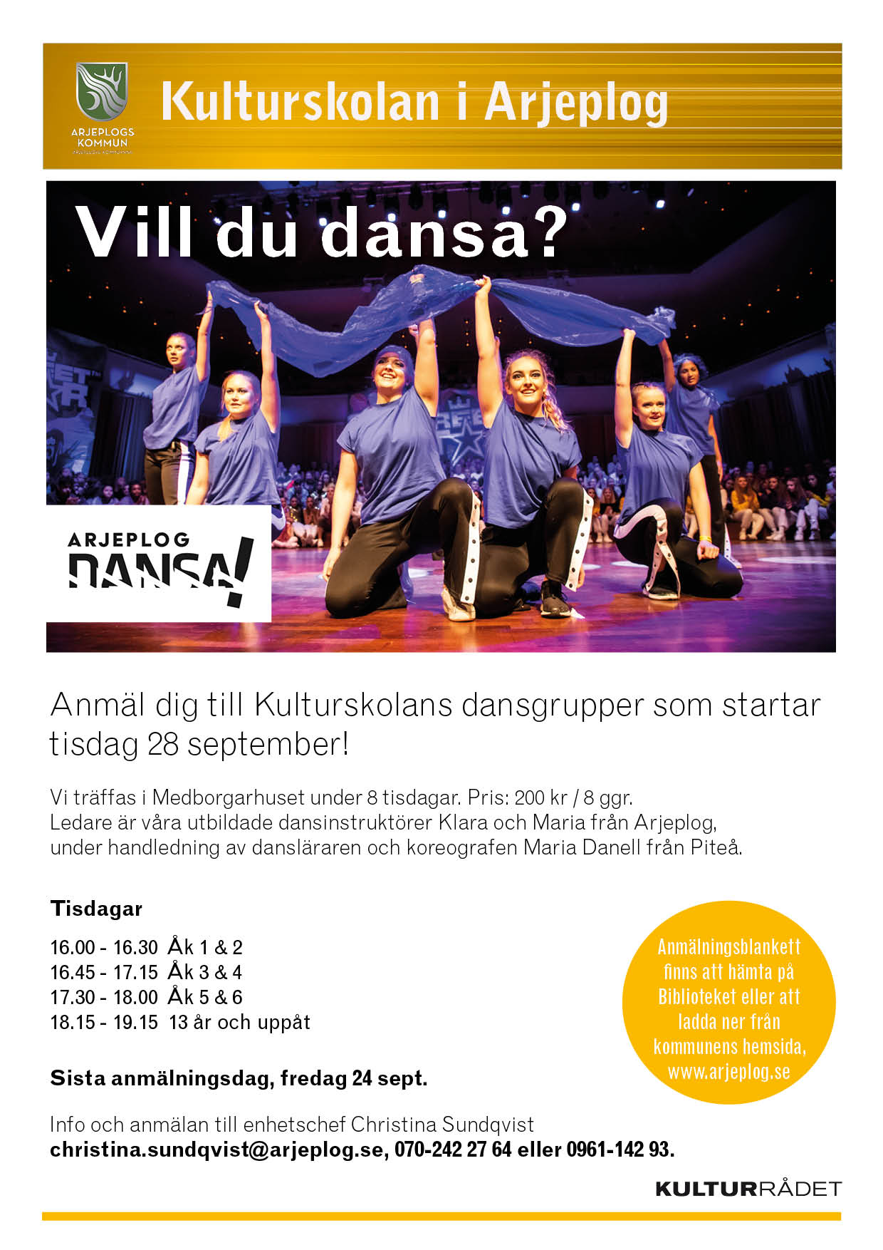Kulturskolan Arjeplog dans