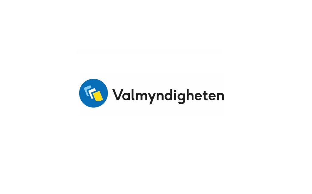 Valmyndighetens logotyp.