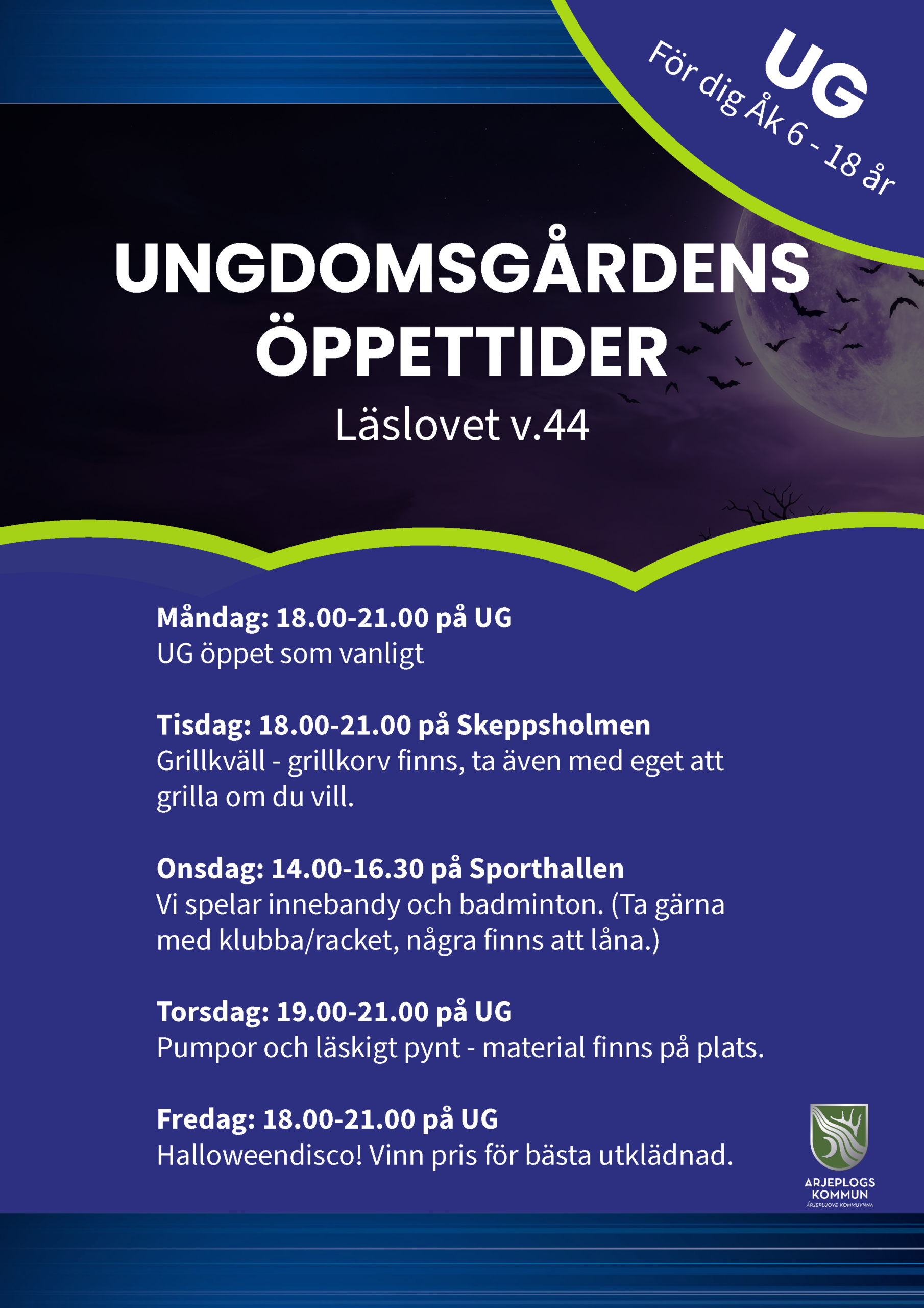Affisch med text. Samma text återfinns i nyheten.